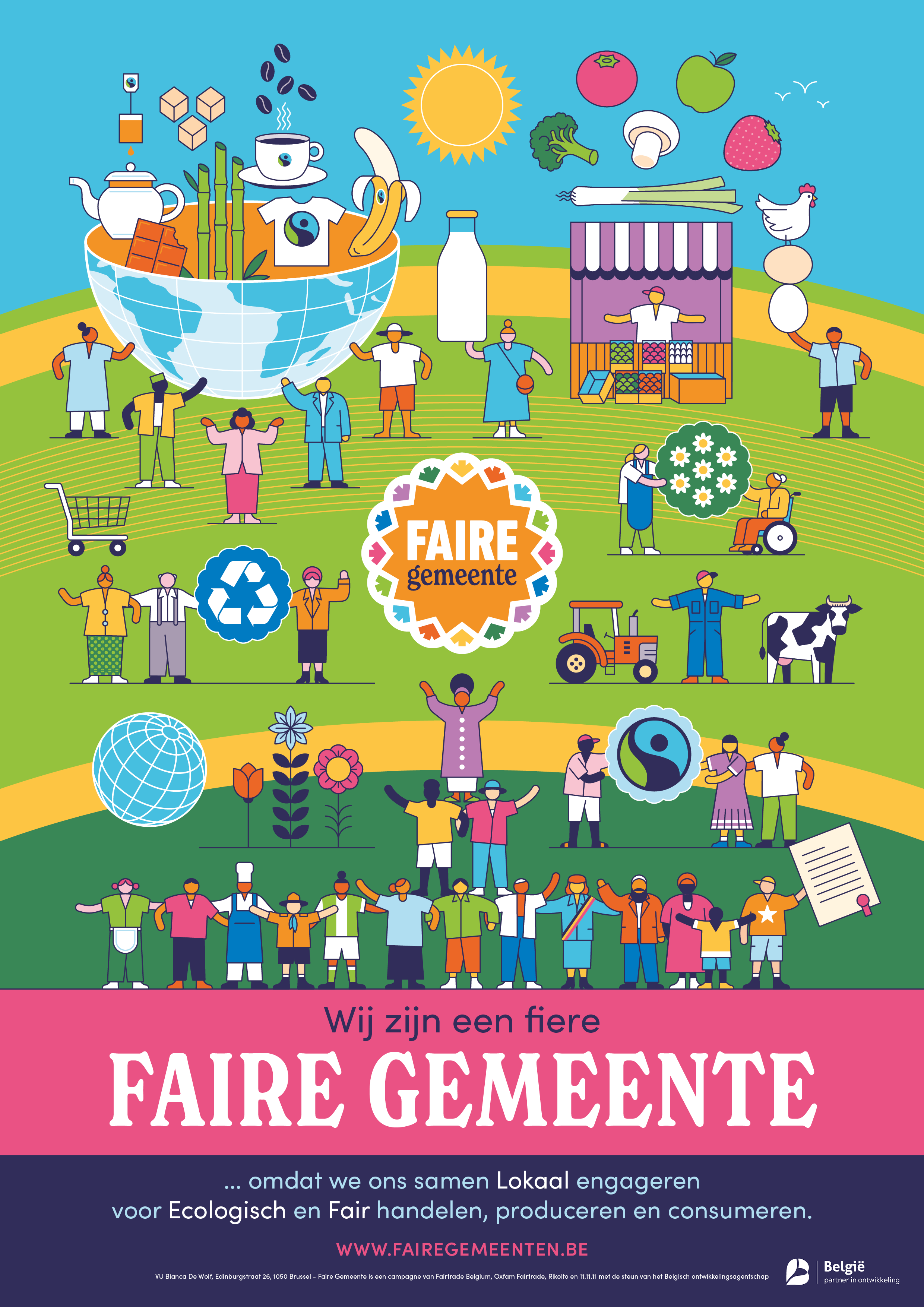 affiche faire gemeente