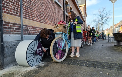 Nieuwe kwalitatieve fietspompen op drie plaatsen in de gemeente